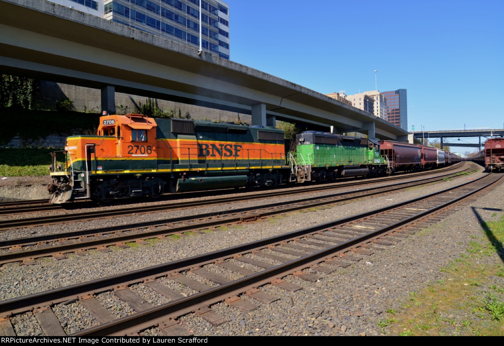 BNSF 2706 Transfer N/B